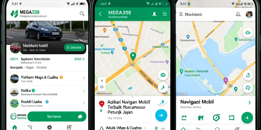 Tampilan antarmuka MEGA338 yang jelas dan mudah digunakan.