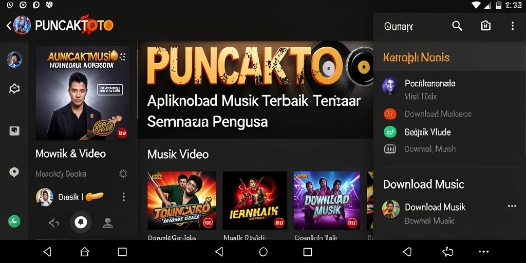 Tampilan antarmuka PUNCAKTOTO yang sederhana dan fungsional.
